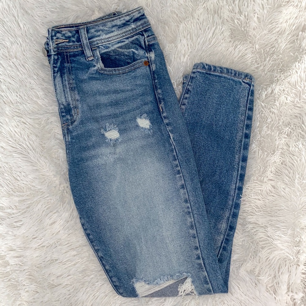 Cello Distressed Skinny Jeans